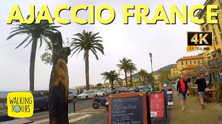 Ajaccio Capital of Corsica  French Island  City Travel Guide  4K Walking Tour [upl. by Elora]