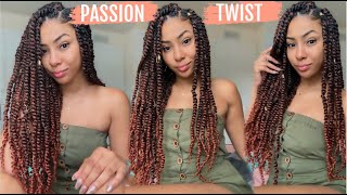 Trying out PASSION TWIST  Rubberband MethodBeginner Friendly [upl. by Gow]