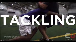 How To Tackle  CoachUp Football Tips [upl. by Healion]