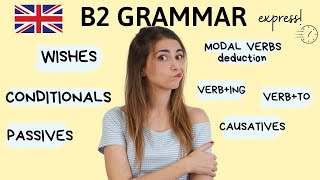 Repaso Gramática B2 inglés  explicación y ejemplos 2021 [upl. by Waldos621]