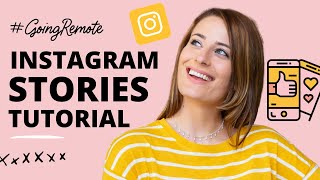 Beginner Instagram Stories Tutorial [upl. by Aronow486]