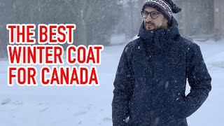 THE BEST WINTER COAT IN CANADA  Arcteryx Therme Parka Review [upl. by Nairadas125]