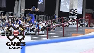 Leticia Bufoni wins Women’s Skateboard Street gold  X Games Norway 2018 [upl. by Entwistle239]