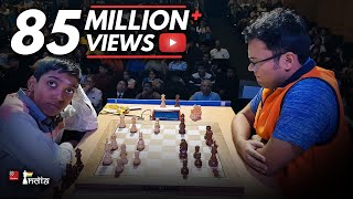 Praggnanandhaa vs Ganguly  Tata Steel Chess India Blitz 2018 [upl. by Oijres]