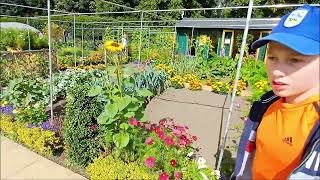 Episode 36 Alnwick Gardens Allotment Tour 2023 [upl. by Robison]