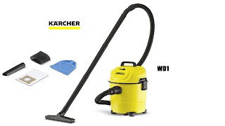 “Testing”  Karcher Wet and Dry Vacuum  WD1 [upl. by Wallas]