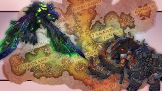 WoW Mount Farm World Tour — Warlords of Draenor [upl. by Eserahc]