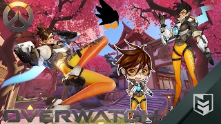 OVERWATCH  TRACER EM HANAMURA [upl. by Alarick980]