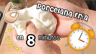 PORCELANA FRíA en 8 Minutos  Pasta Flexible [upl. by Otecina]