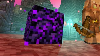 What is CRYING OBSIDIAN How to GET and USE it in Minecraft 116 Nether Update [upl. by Deanne808]