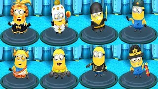 Despicable Me 3 Minion Rush All Characters All PowerUps Max Level [upl. by Peppi]