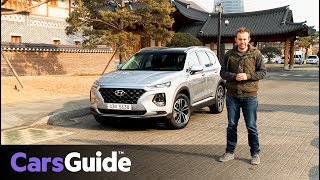 Hyundai Santa Fe 2018 review [upl. by Peper]