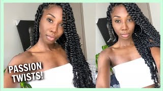 Easy Passion Twist Tutorial [upl. by Yenruoj832]