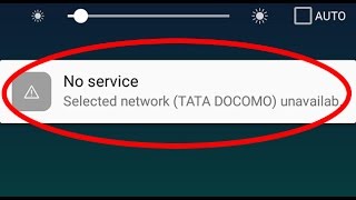 How to fix No serviceSelected network unavailable Error in AndroidTablets [upl. by Aphrodite793]