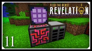 How To Play FTB Revelation  Starting AE2  Basic ME System  E11 Modded Minecraft For Beginners [upl. by Werby955]