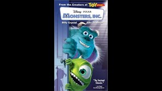 Opening and Closing to Monsters Inc VHS 2002 [upl. by Edlihtam876]