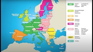 Historique de lUnion Européenne  Lactu en classe [upl. by Petras]