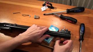 Break Barrel Air Rifle Maintenance Part 1 [upl. by Kassity]