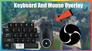 Mouse And Keyboard Overlay In OBS  Tutorial [upl. by Azila]