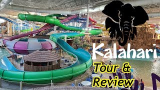 Kalahari Waterpark Resort Wisconsin Dells Tour amp Review with The Legend [upl. by Tess]