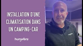 Installation dune climatisation dans un campingcar [upl. by Lateh]