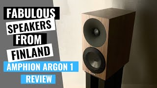 Amphion Argon 1 Speaker Review [upl. by Acinorev]