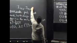 Lecture 11 The Poisson distribution  Statistics 110 [upl. by Sorci]