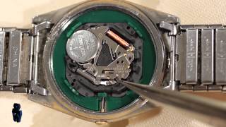 How to Remove amp Replace Watch Movements [upl. by Selrhc]