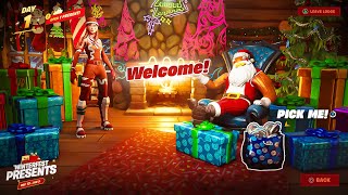 Fortnite Winterfest 2023 FREE SKINS [upl. by Edrock]