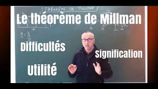 Electrocinétique  Le théorème de Millman utilitédifficultés signification [upl. by Nuajed]