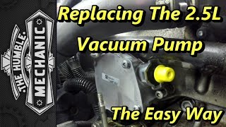 Replacing VW 25l Vacuum Pump  The Easy Way [upl. by Sylado]