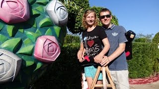 Water fun in Alices Curious Labyrinth at Disneyland Paris [upl. by Vashtia]