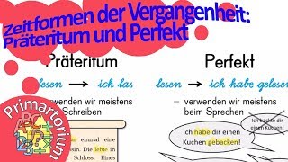 Zeitformen der Vergangenheit  Präteritum und Perfekt [upl. by Sherrie127]