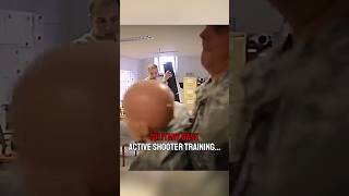 Military base active shooter scenario training‼️🤯 military army combat war [upl. by Shirlee]