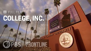 College Inc full documentary  FRONTLINE [upl. by Anilek]