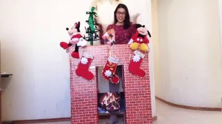 Como hacer una chimenea para navidad de forma fácil [upl. by Hettie663]