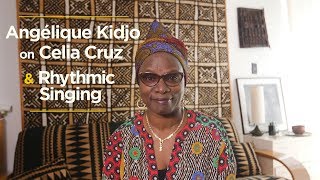 Angélique Kidjo Explains Celia Cruzs Rhythmic Singing Style [upl. by Trask]