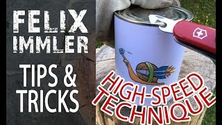 Victorinox Tips amp Tricks 1525  Open a tin can in 10 Seconds [upl. by Giarla5]