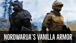 Skyrim Mods NordWarUAs Vanilla Armor Replacers SSE  Armor Mods PC amp XBOX ONE [upl. by Yacano]