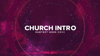 FREE After Effects Template  Church Intro [upl. by Margaux]