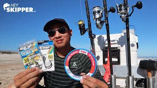 My MOST EFFECTIVE Surf Fishing Gear RODS REELS amp TACKLE [upl. by Adila]