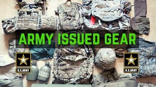 Gear You Get In The Army  ARMY CIF Central Issue Facility [upl. by Torbart575]