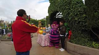 Alice at the Curious Labyrinth at Disneyland Paris [upl. by Anirrok687]