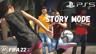 FIFA 22  Story Mode PS5 4K Gameplay [upl. by Anastase]