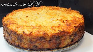 PASTEL DE CARNE TAN FÁCIL Y RICO QUE TE SORPRENDERÁS [upl. by Kerry926]