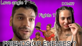 PIYUSH AND BHAVYA REACT TO THEIR ICONIC FIGHTS FROM SPLITS X2 [upl. by Codel307]