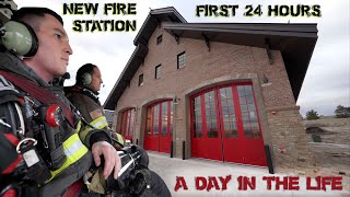 First 24 Hours in a New Fire Station  A Day in the Life [upl. by Keating235]