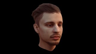 Creating my own face in Blender using FaceBuilder addon [upl. by Rissa444]