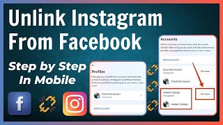 How to Unlink Instagram From Facebook [upl. by Whallon]