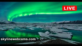 🔴 Live Webcam from Jökulsárlón Lagoon  Live Cam from Iceland [upl. by Anirtik]